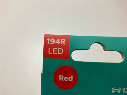 Philips 194RLED Ultinon LED RED Brake Turn Lamp Light Bulb 194 - 4 PACK