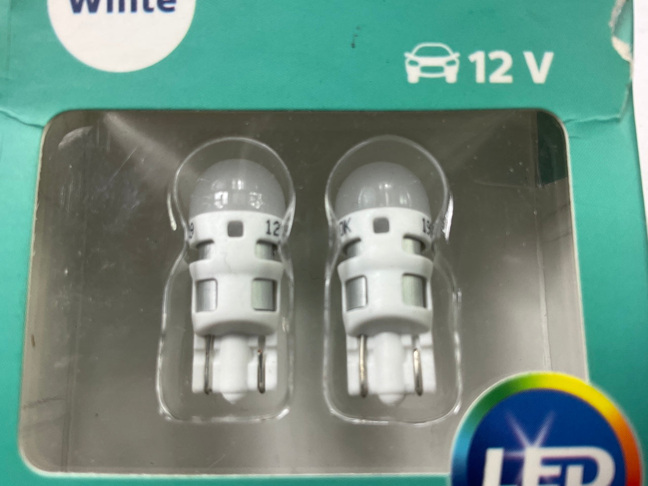 Philips 194WLED Ultinon LED License Plate Lamp Light Bulb 194 - 2 PACK