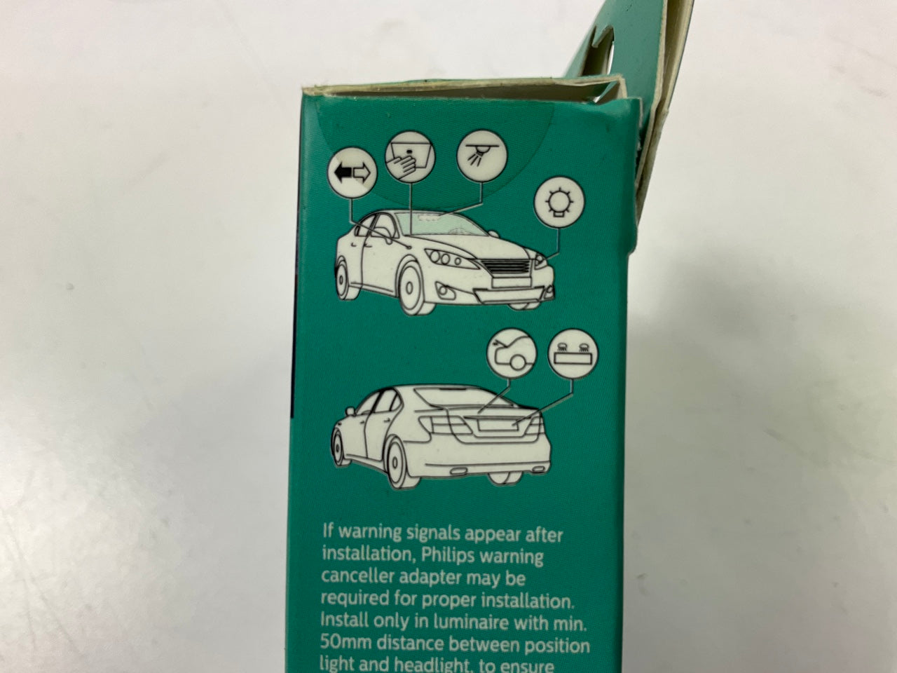 Philips 194WLED Ultinon LED License Plate Lamp Light Bulb 194 - 2 PACK