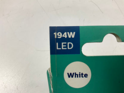 Philips 194WLED Ultinon LED License Plate Lamp Light Bulb 194 - 2 PACK