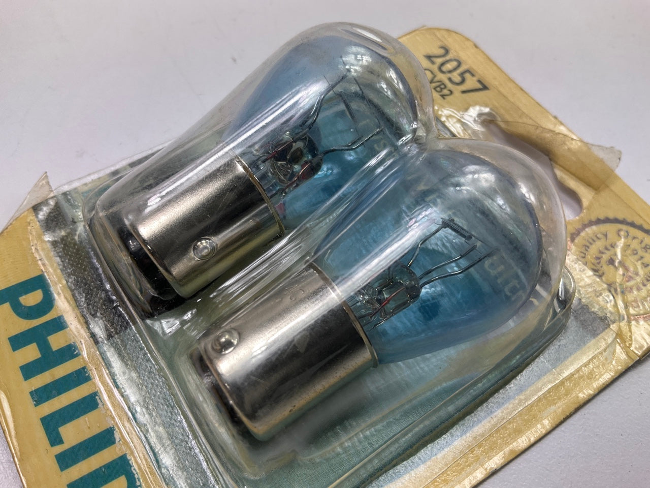Philips 2057CVB2 Crystalvision Ultra Brake Lamp Light Bulb 2057 - 2 PACK