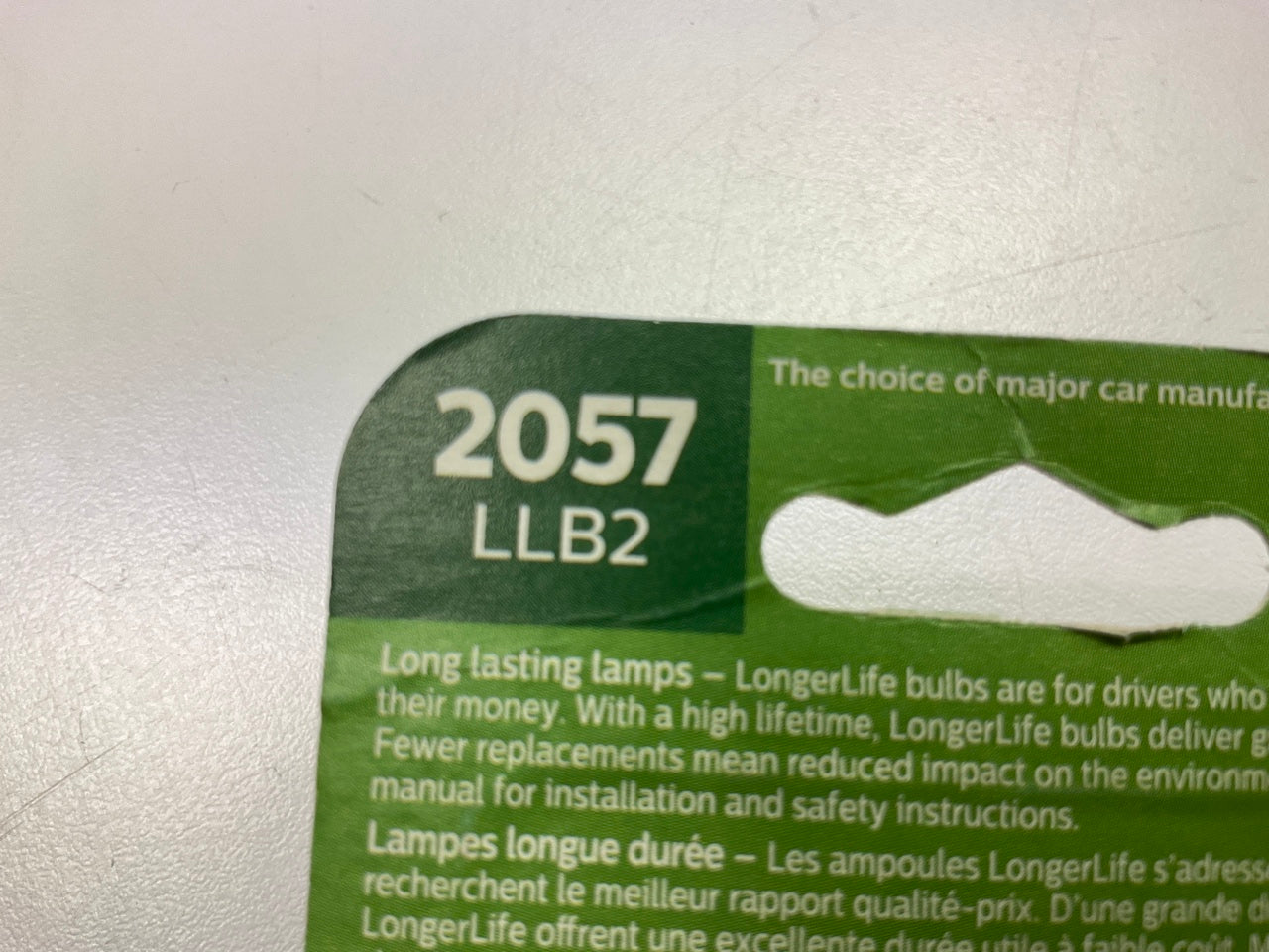 Philips 2057LLB2 Longerlife Brake Lamp Light Bulb 2057 - 2 PACK