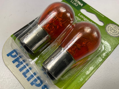Philips 2057NALLB2 Longerlife Amber Turn Signal Lamp Light Bulb 2057 - 2 PACK