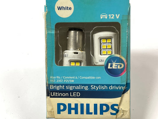 Philips 2057WLED Ultinon LED White Parking Light Lamp Bulb 2057 - 2 PACK
