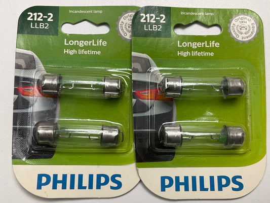 (2) Philips 212-2LLB2 Longerlife Courtesy Lamp Light Bulb 212-2 - 2 PACK