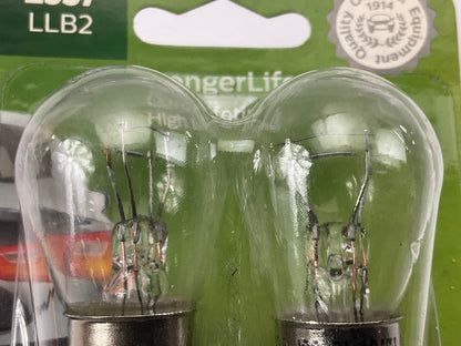 Philips 2357LLB2 Longerlife Tail Light Lamp Bulb - Twin Blister Pack # 2357