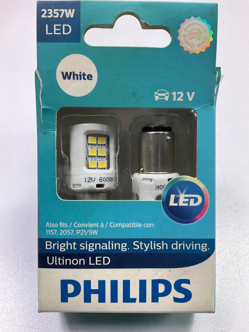 Philips 2357WLED Ultinon LED White Parking Lamp Light Bulb 2357 - 2 PACK