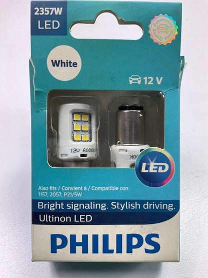 Philips 2357WLED Ultinon LED White Parking Lamp Light Bulb 2357 - 2 PACK