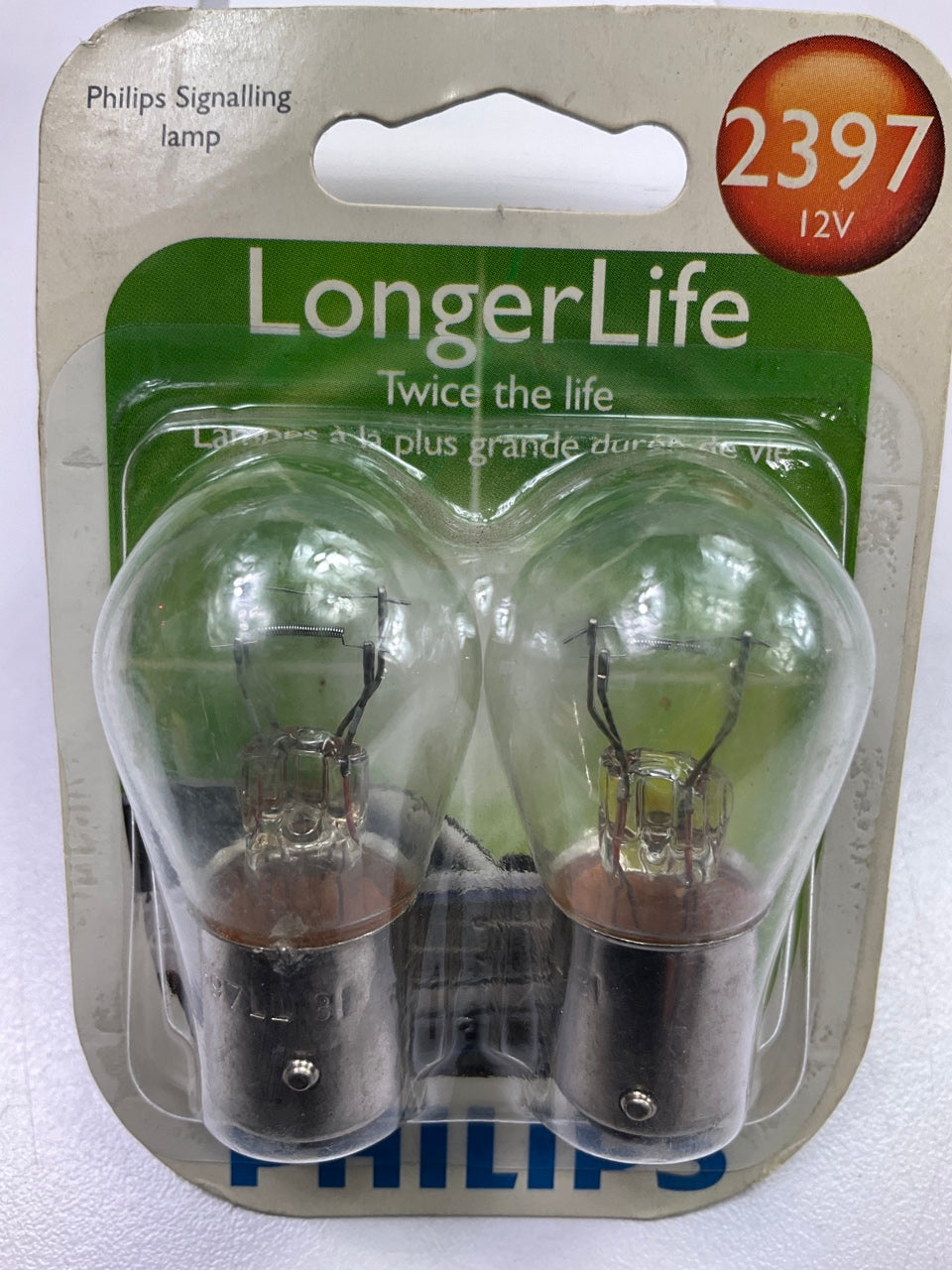 Philips 2397LLB2 Longerlife Turn Signal Lamp Light Bulb - 2 PACK