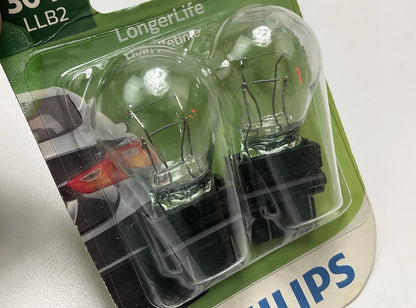 Philips 3047LLB2 Longerlife Tail Light Lamp Bulb - 4 Bulbs Total