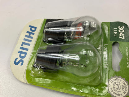 Philips 3047LLB2 Longerlife Tail Light Lamp Bulb - 2 / Pack