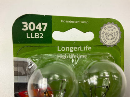 Philips 3047LLB2 Longerlife Tail Light Lamp Bulb - 2 / Pack