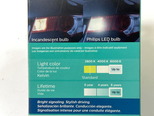 Philips 3057WLED Ultinon LED White Back Up Light Lamp Bulb 3057 - 2 PACK