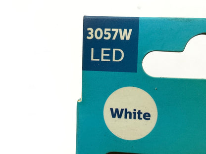 Philips 3057WLED Ultinon LED White Back Up Light Lamp Bulb 3057 - 2 PACK
