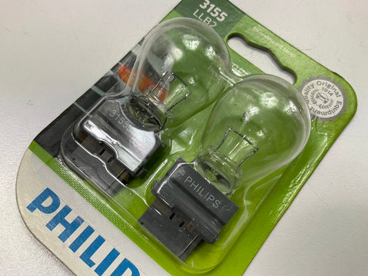 Philips 3155LLB2 Longerlife Back Up Lamp Light Bulb 3155 - 2 PACK