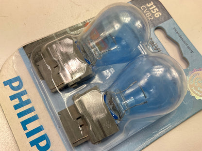 Philips 3156CVB2 Crystalvision Ultra  Back Up Lamp Light Bulb 3156 - 2 PACK