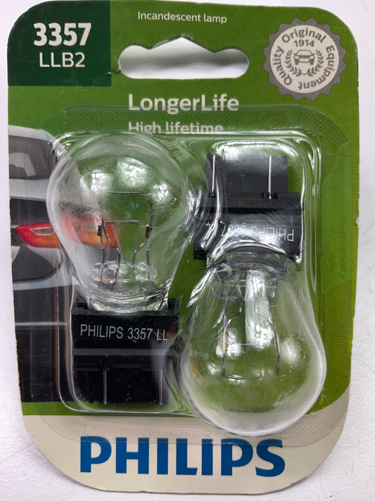 Philips 3357LLB2 LongerLife Side Marker Light Bulb 3357 - 2 PACK