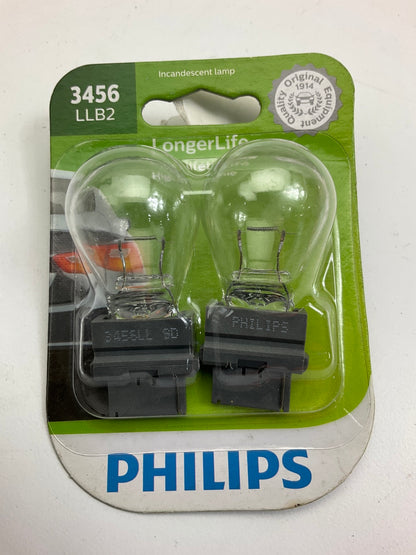 Philips 3456LLB2 Longerlife Turn Signal Lamp Light Bulb - 2 PACK