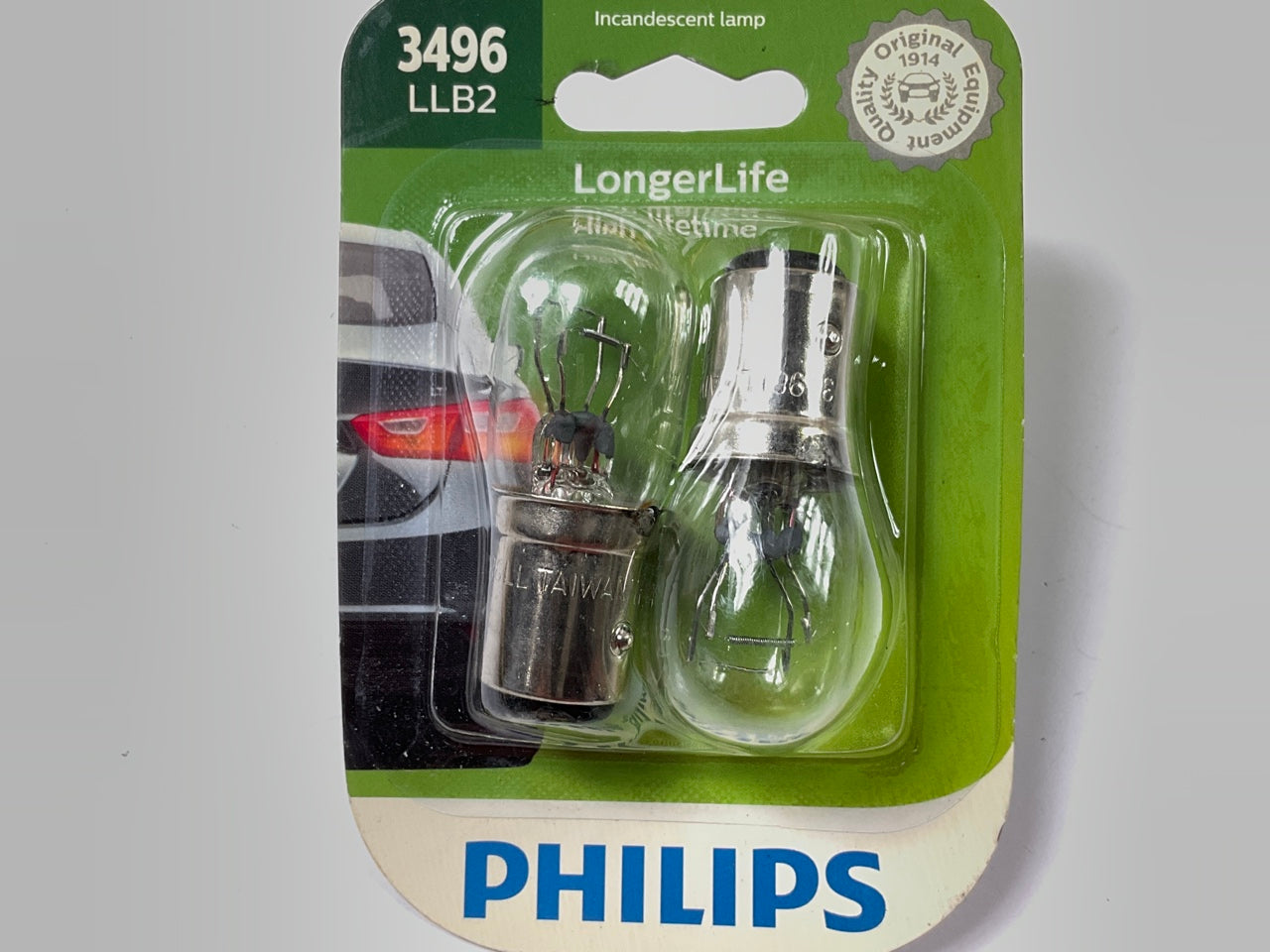 Philips 3496LLB2 Longerlife Turn Signal Lamp Light Bulb 3496 - 2 PACK