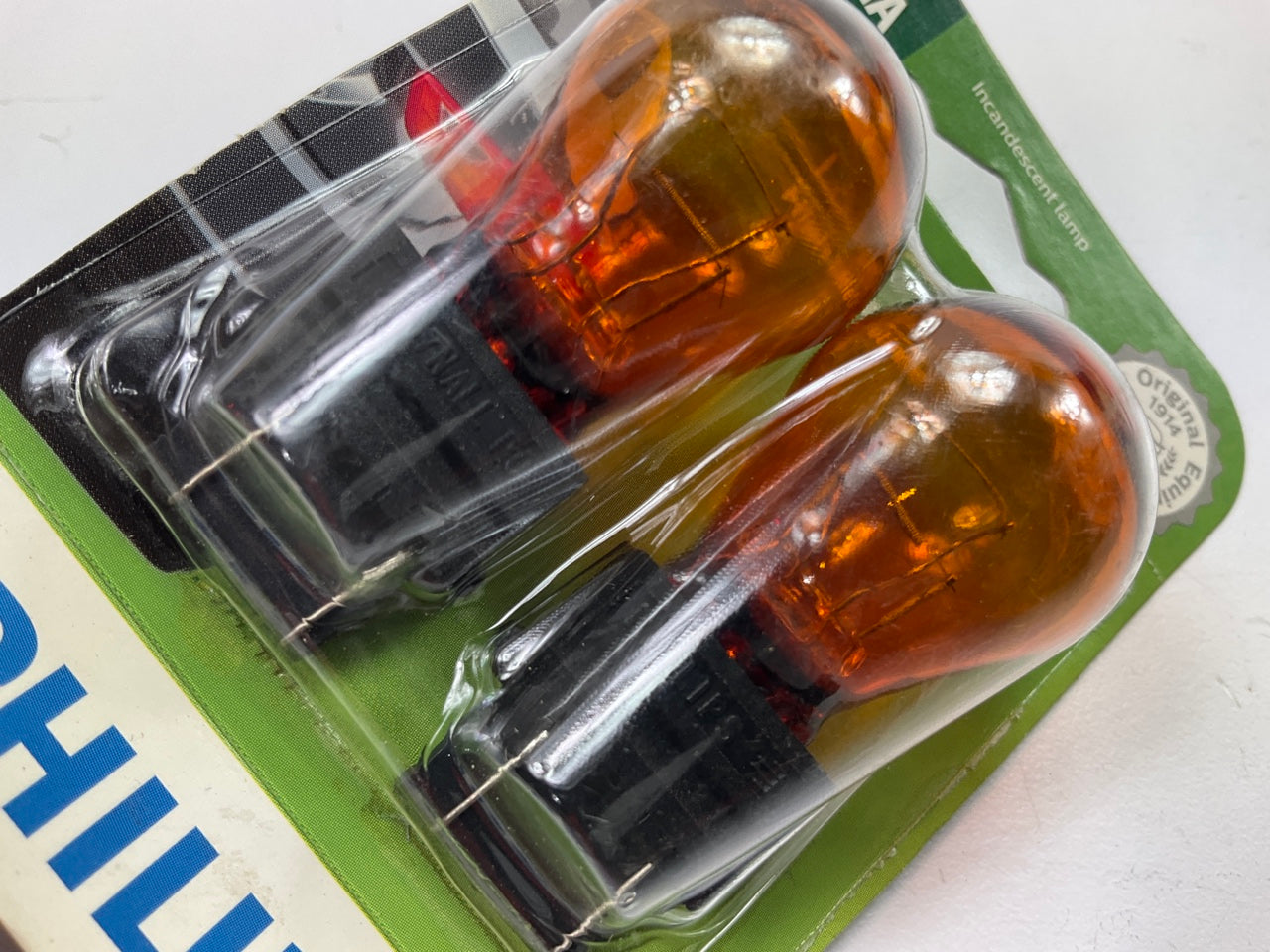 Philips 3757NALLB2 Longerlife Amber Turn Signal Light Lamp Bulb 3757 - 2 PACK