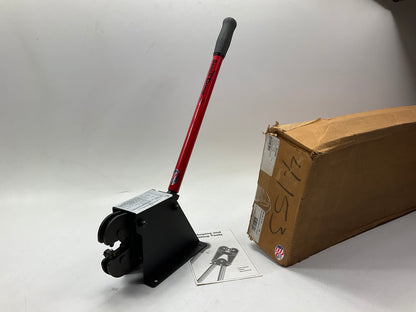 Philips 4-153 Heavy Duty Battery Terminal Hex Crimper W/ 26'' Handle, Bench Mount