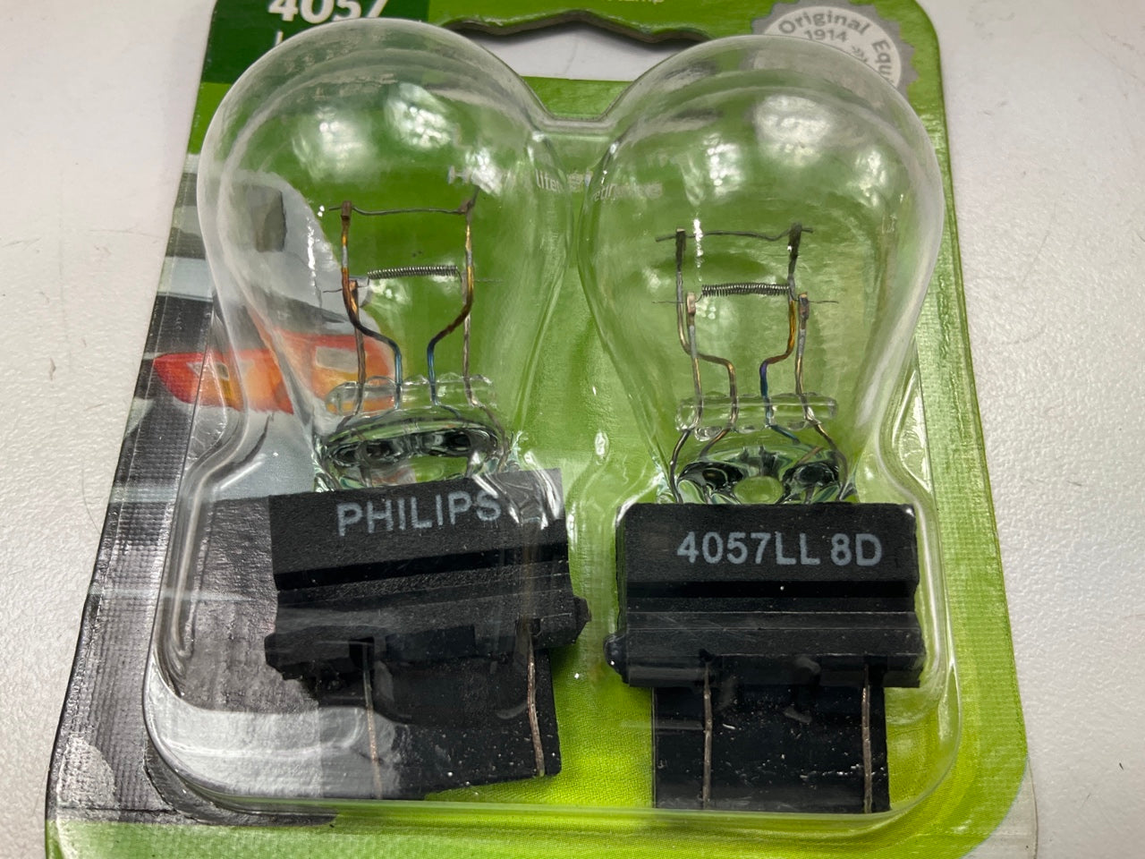 Philips 4057LLB2 Longerlife Tail Lamp Light Bulb 4057 - 2 PACK