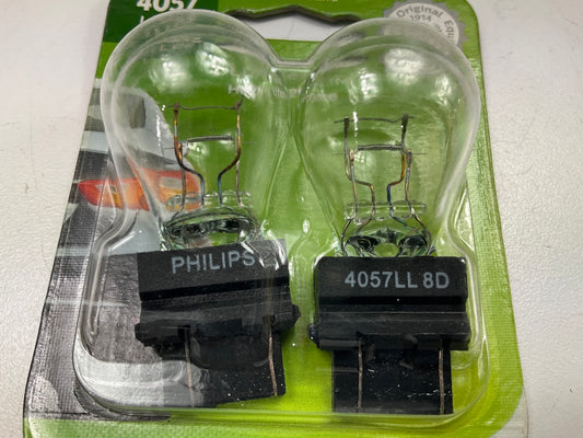 Philips 4057LLB2 Longerlife Tail Lamp Light Bulb 4057 - 2 PACK