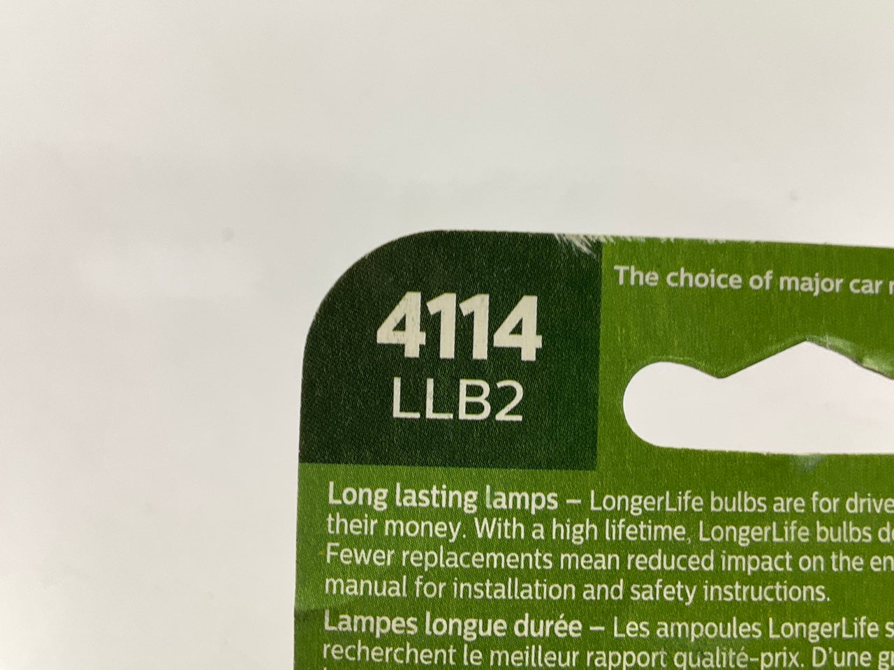 Philips 4114LLB2 LongerLife Daytime Running Lamp Light Bulb 4114 - 2 PACK