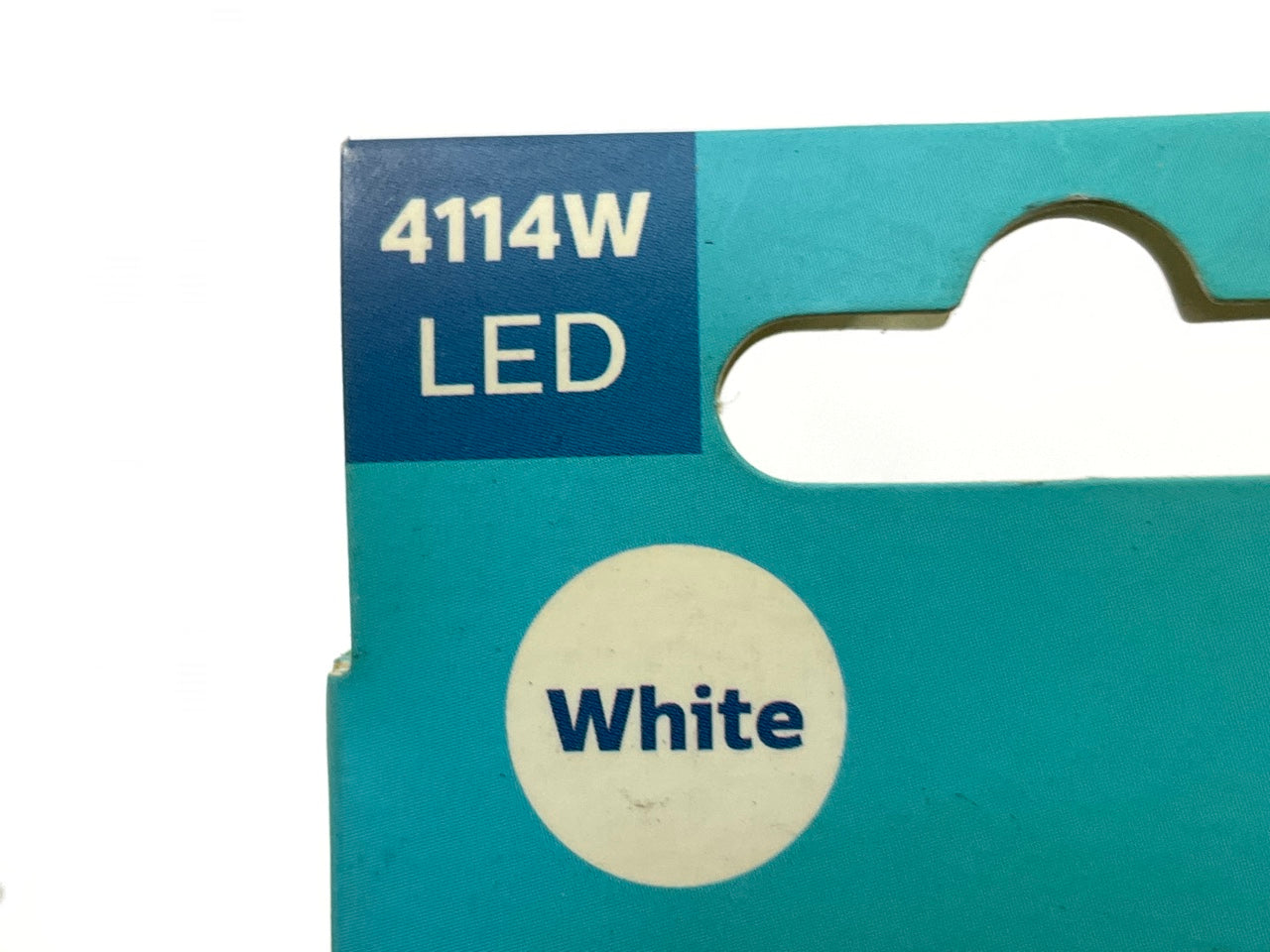 Philips 4114WLED Ultinon LED WHITE Daytime Running Lamp Light Bulb 4114 - 2 PACK