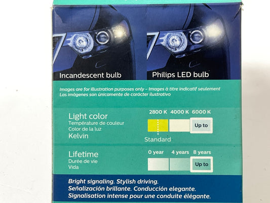 Philips 4157WLED Ultinon LED White Parking Lamp Light Bulb 4157 - 2 PACK
