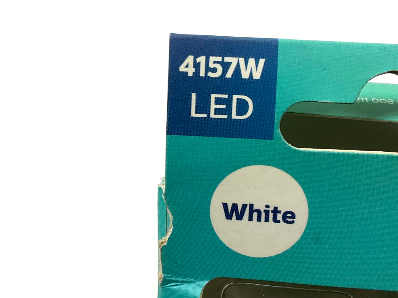 Philips 4157WLED Ultinon LED White Parking Lamp Light Bulb 4157 - 2 PACK