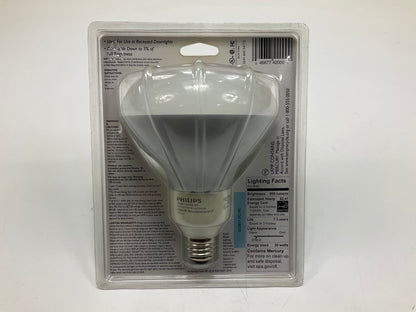 Phillips 420000 85-Watt Equivalent R40 Dimmable CFL Flood Light Bulb Soft White