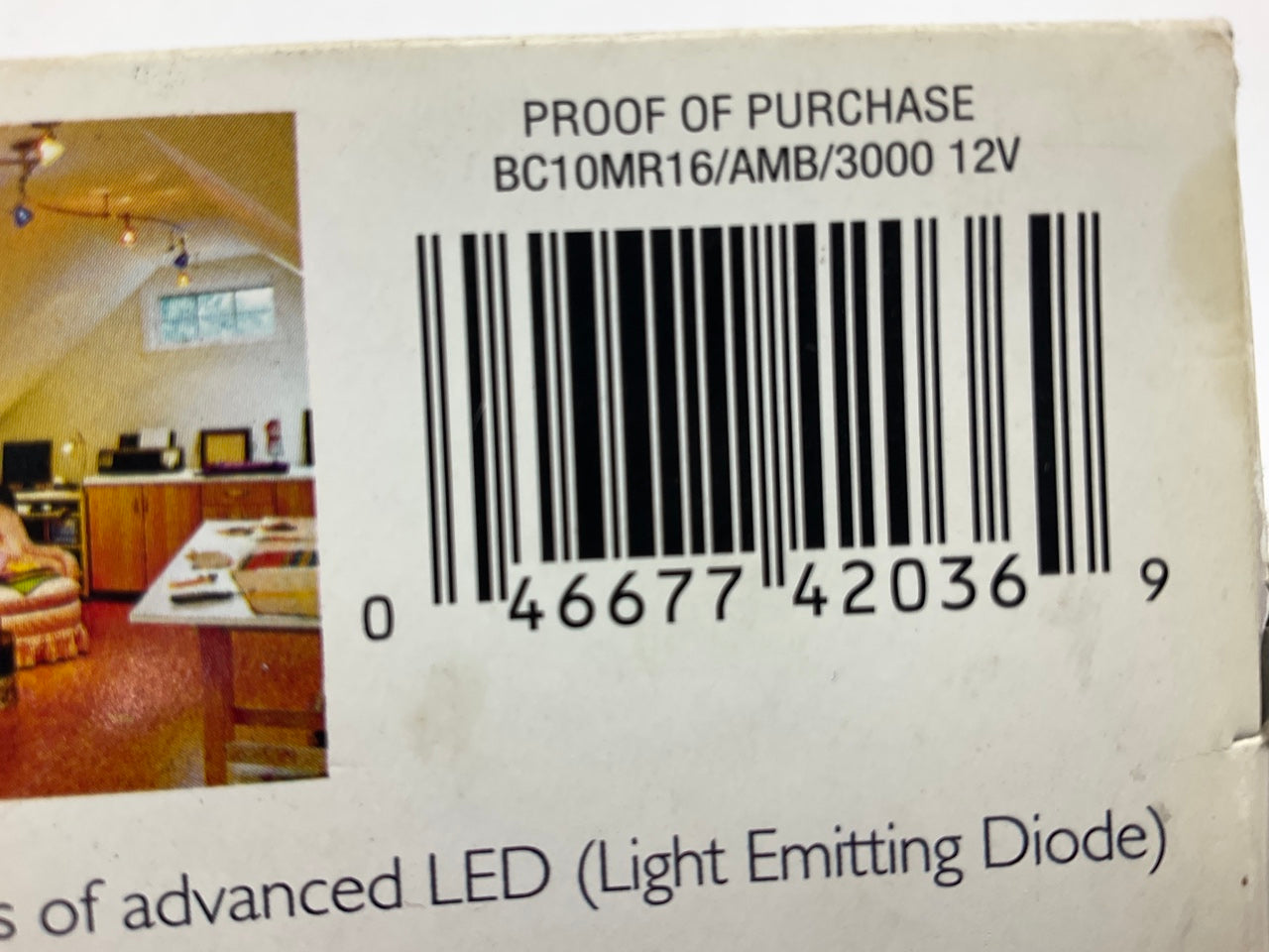 Philips 423780 Dimmable LED Flood Light Bulb MR16 10W