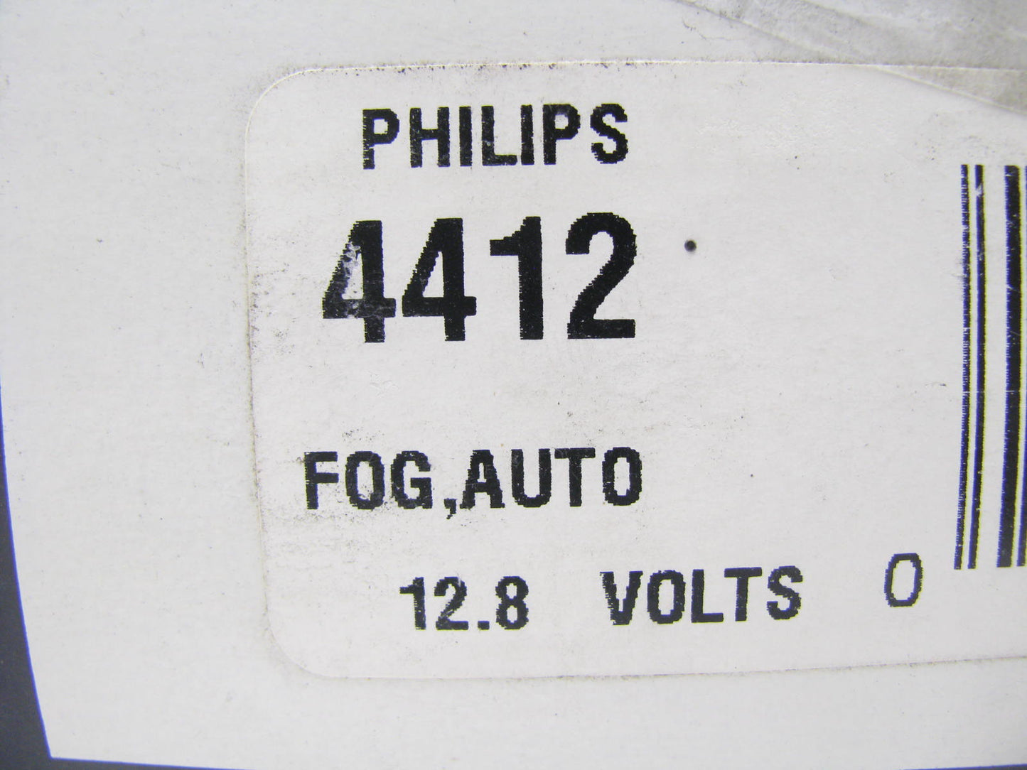 (2) Philips 4412 Sealed Beam Light Bulb Fog Lamp 12.8V 35W