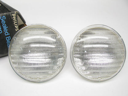 (x2) Philips 4578  - 60w 28v PAR46 Sealed Beam Aviation Light Bulb