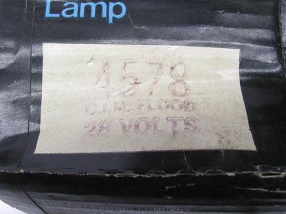 (x2) Philips 4578  - 60w 28v PAR46 Sealed Beam Aviation Light Bulb