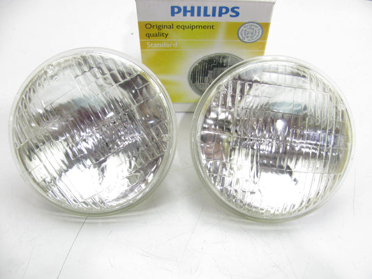 (2) Philips 4579C1 Sealed Beam Lamp Light Bulbs 28V 80/60W  28 Volt