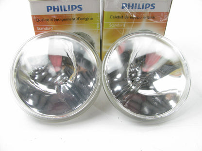 (2) Philips 4636 Canopy Light Bulbs For Thomas Bus 2200-3369 14V 80W