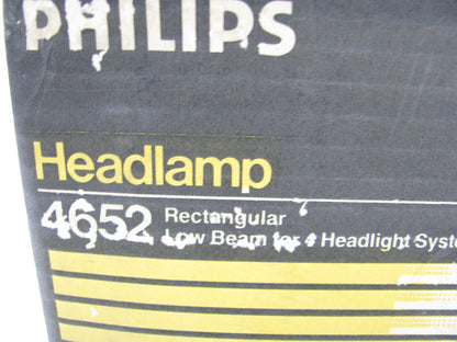 Philips 4652 Sealed Beam Headlight Headlamp Bulb