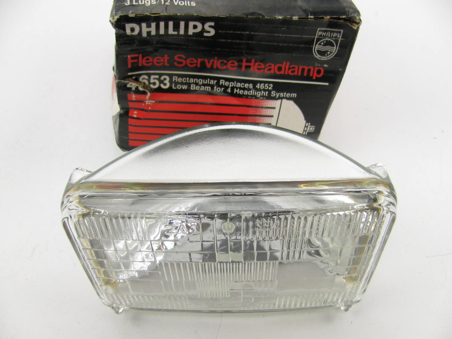 Philips 4653 Headlight Head Light Lamp Headlamp Bulb, Replaces 4652