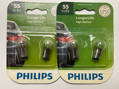 Philips 55LLB2 Longerlife Instrutment Panel Lamp Light Bulb 55 - 4 PACK