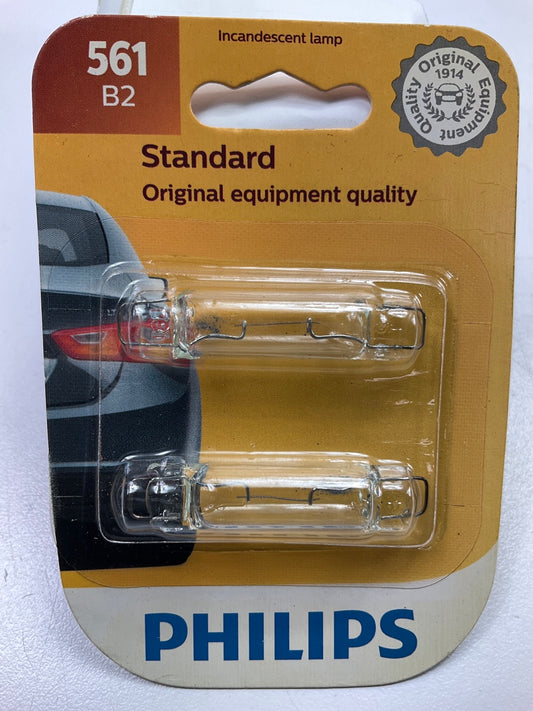 Philips 561B2 Standard Dome Lamp Light Bulb 561 - 2 PACK