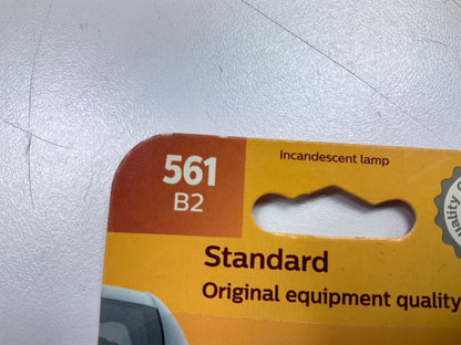 Philips 561B2 Standard Dome Lamp Light Bulb 561 - 2 PACK
