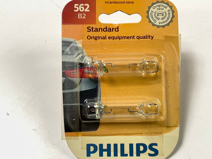 Philips 562B2 Standard Courtesy Lamp Light Bulb 562 - 2 PACK