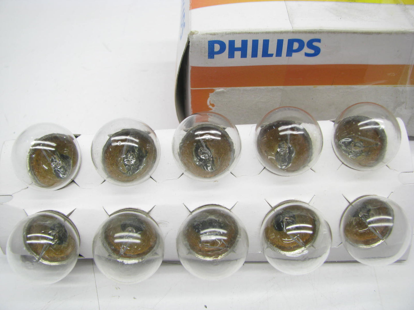 (10) Philips 624CP Miniature Light Bulbs 28V 10.36W