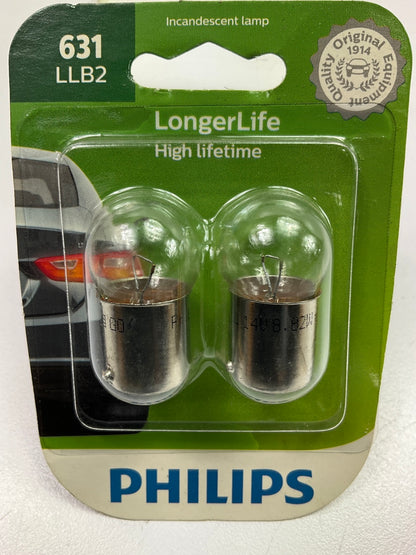 Philips 631LLB2 LongerLife Courtesy Lamp Light Bulb 631 - 2 PACK
