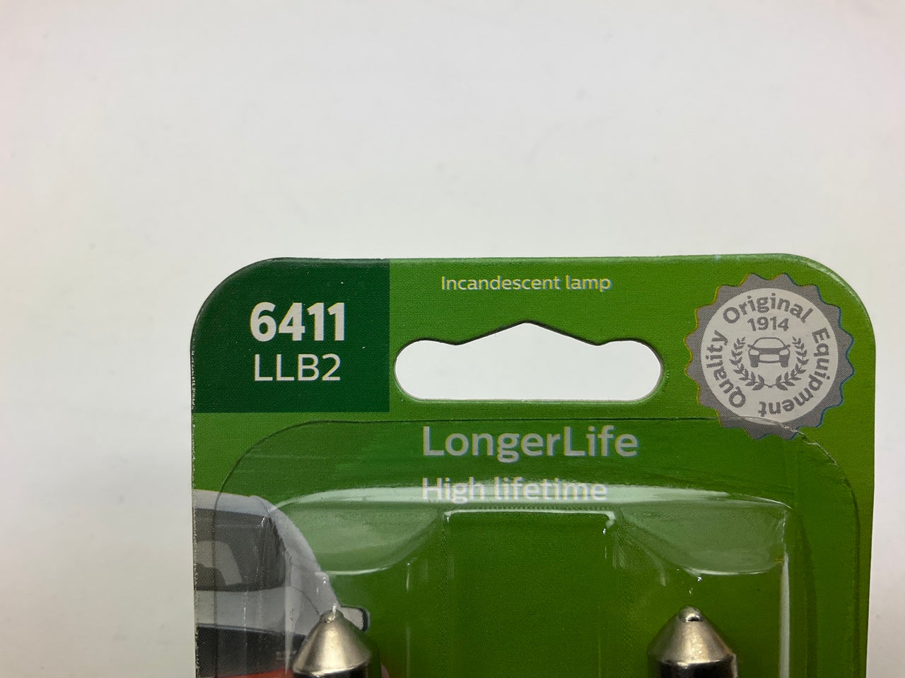 Philips 6411LLB2 Longerlife Dome Lamp Light Bulb 6411 - 2 PACK