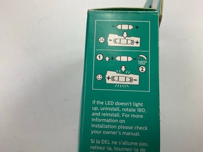 Philips 6411WLED Ultinon LED Dome Lamp Light Bulb 6411W - Clear Design