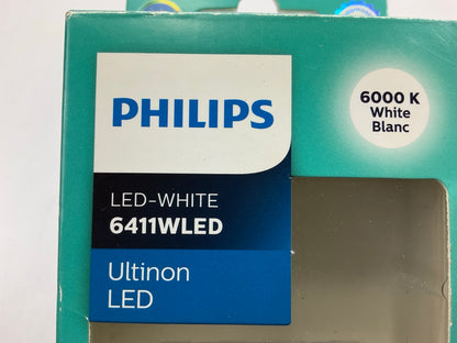 Philips 6411WLED Ultinon LED Dome Lamp Light Bulb 6411W - Clear Design