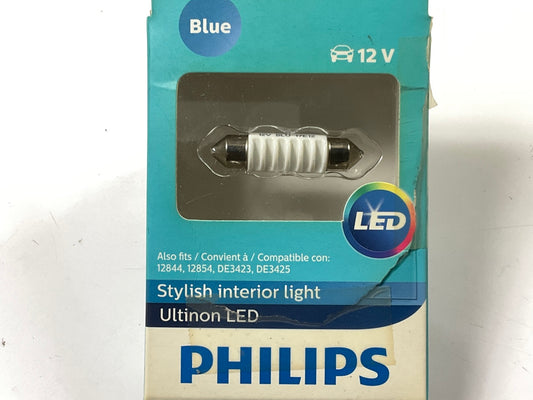 Philips 6418BLED Ultinon LED BLUE Glove Box Lamp Light Bulb 6418